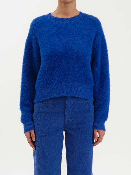 Fuzz Eyelash Sweater