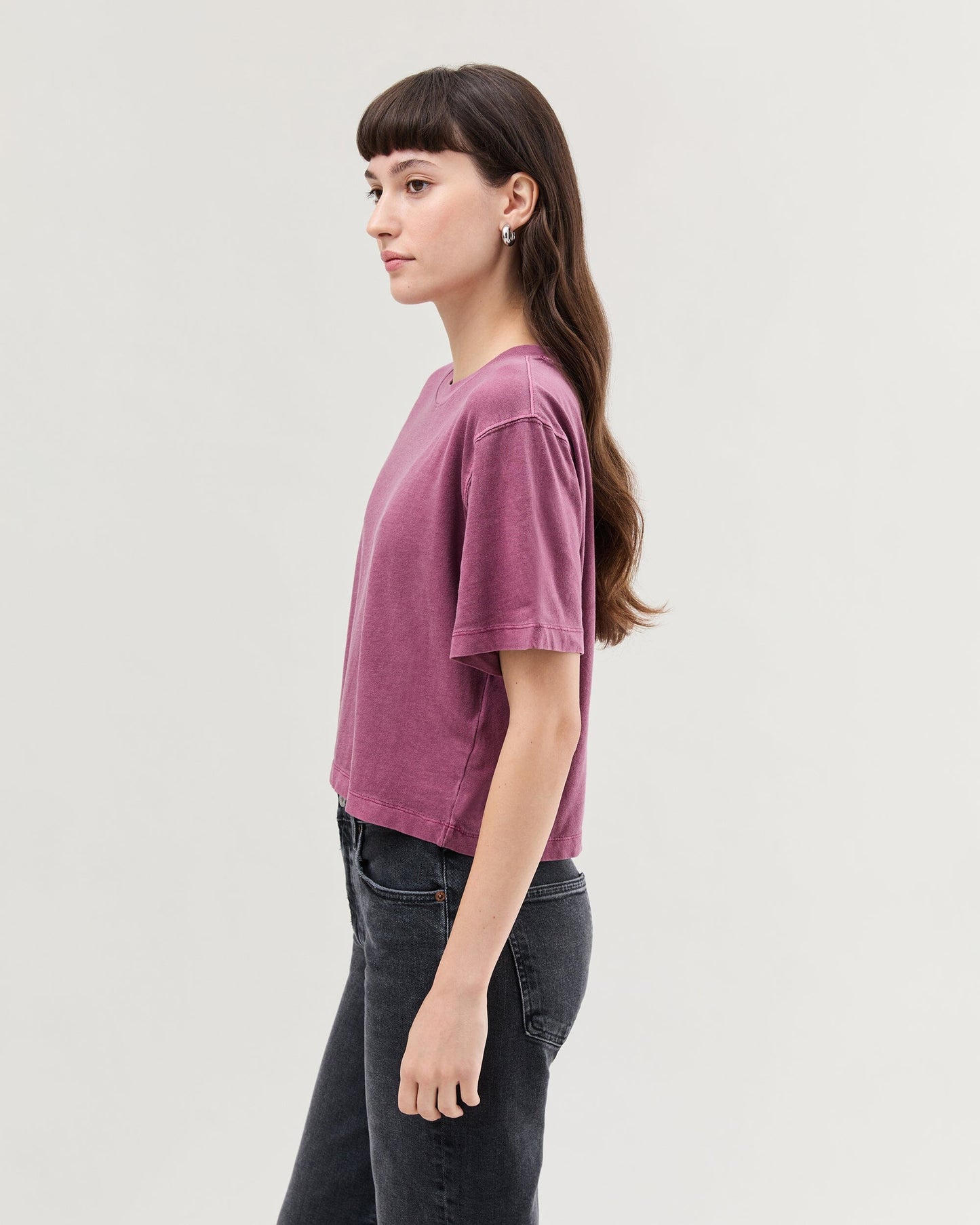 Relaxed Crop Tee - FINAL SALE