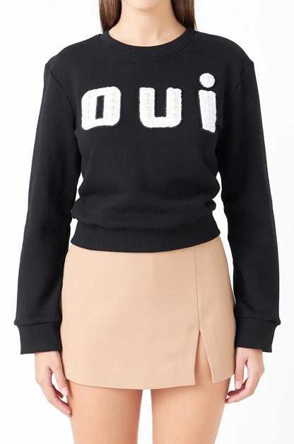 Oui Pearl Sweatshirt - FINAL SALE