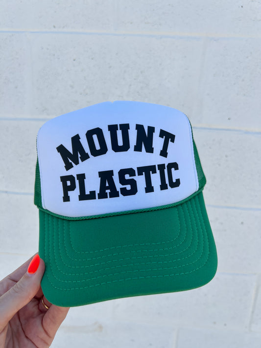 Mount Plastic Trucker Hat