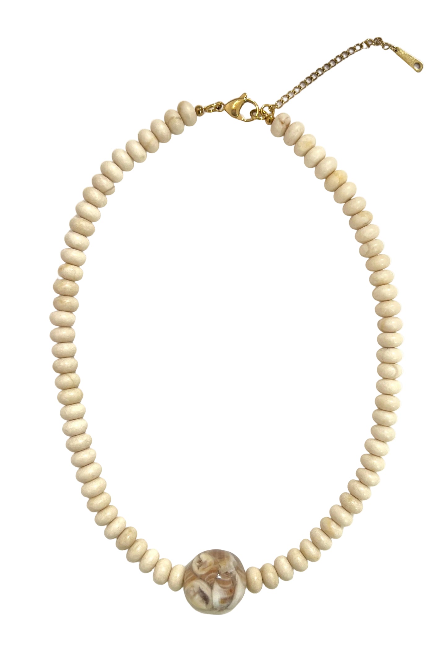 Sandy Shoes Necklace