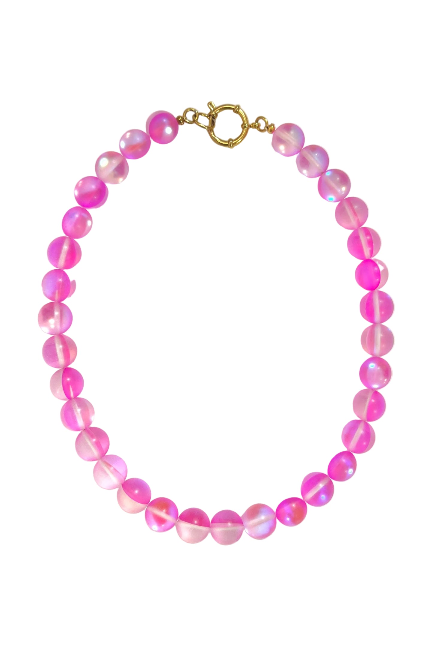 Pink Disco Necklace