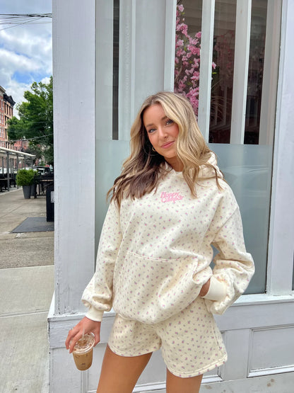 Vintage Flower Hoodie