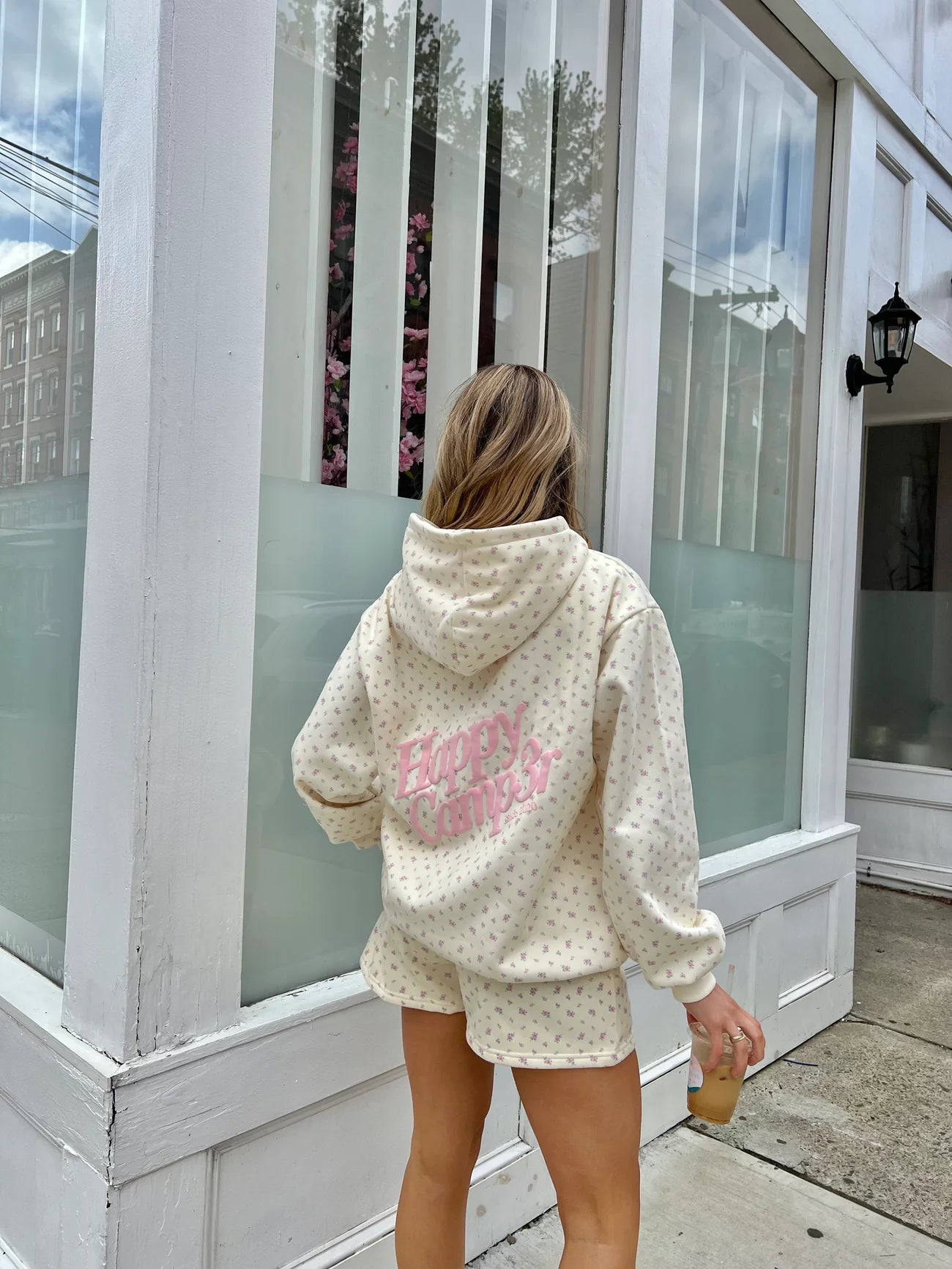 Vintage Flower Hoodie