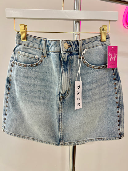 Stash Studded Mini Skirt - FINAL SALE