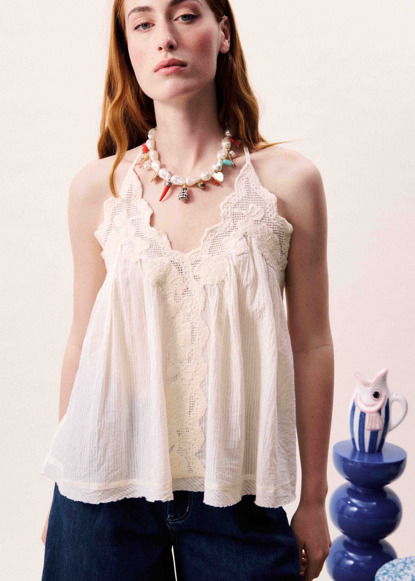 Melobosis Cream Tank