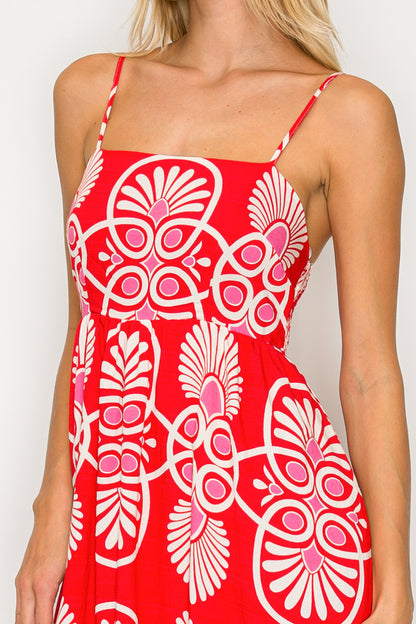 Festival Medallion Maxi Dress