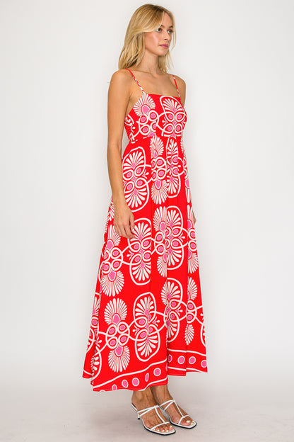 Festival Medallion Maxi Dress