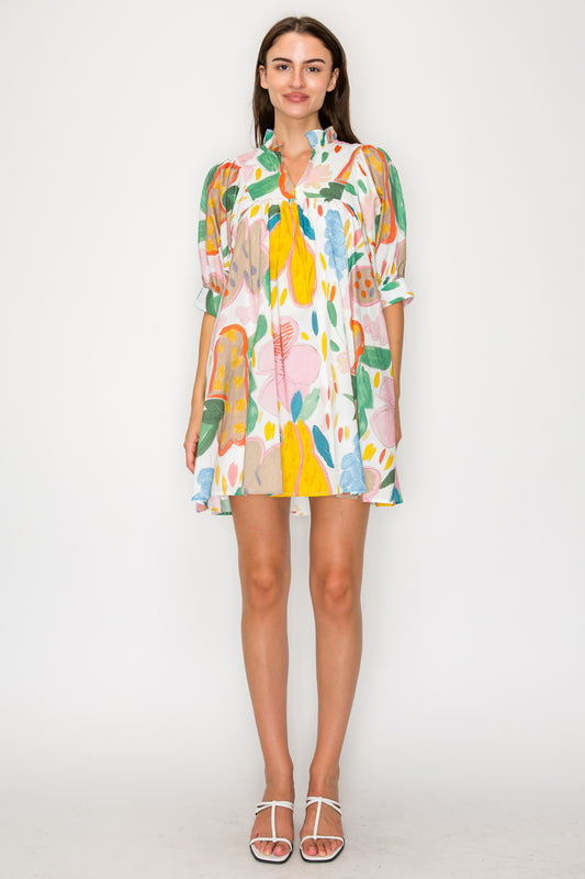 Butterfly Breeze Mini Dress
