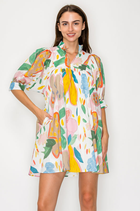 Butterfly Breeze Mini Dress
