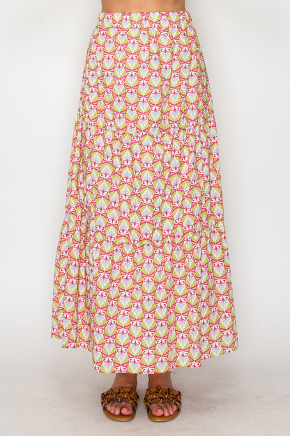 Mythic Petals Maxi Skirt