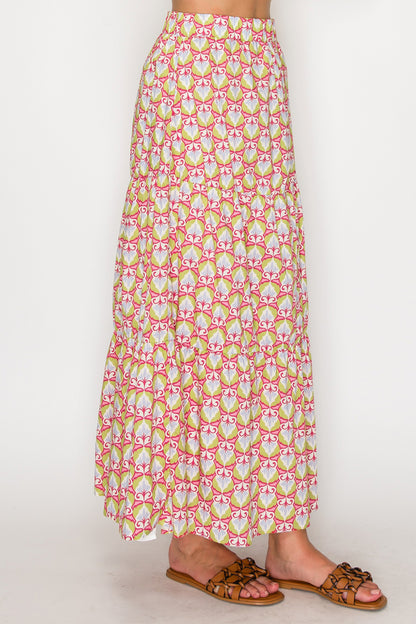 Mythic Petals Maxi Skirt