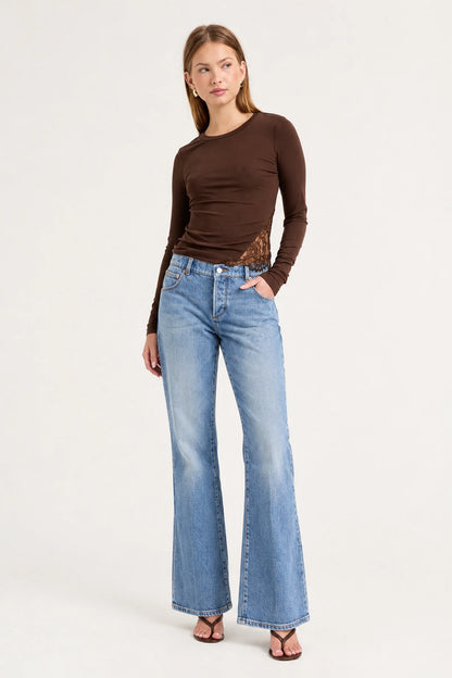 Siren Lace Long Sleeve Tee