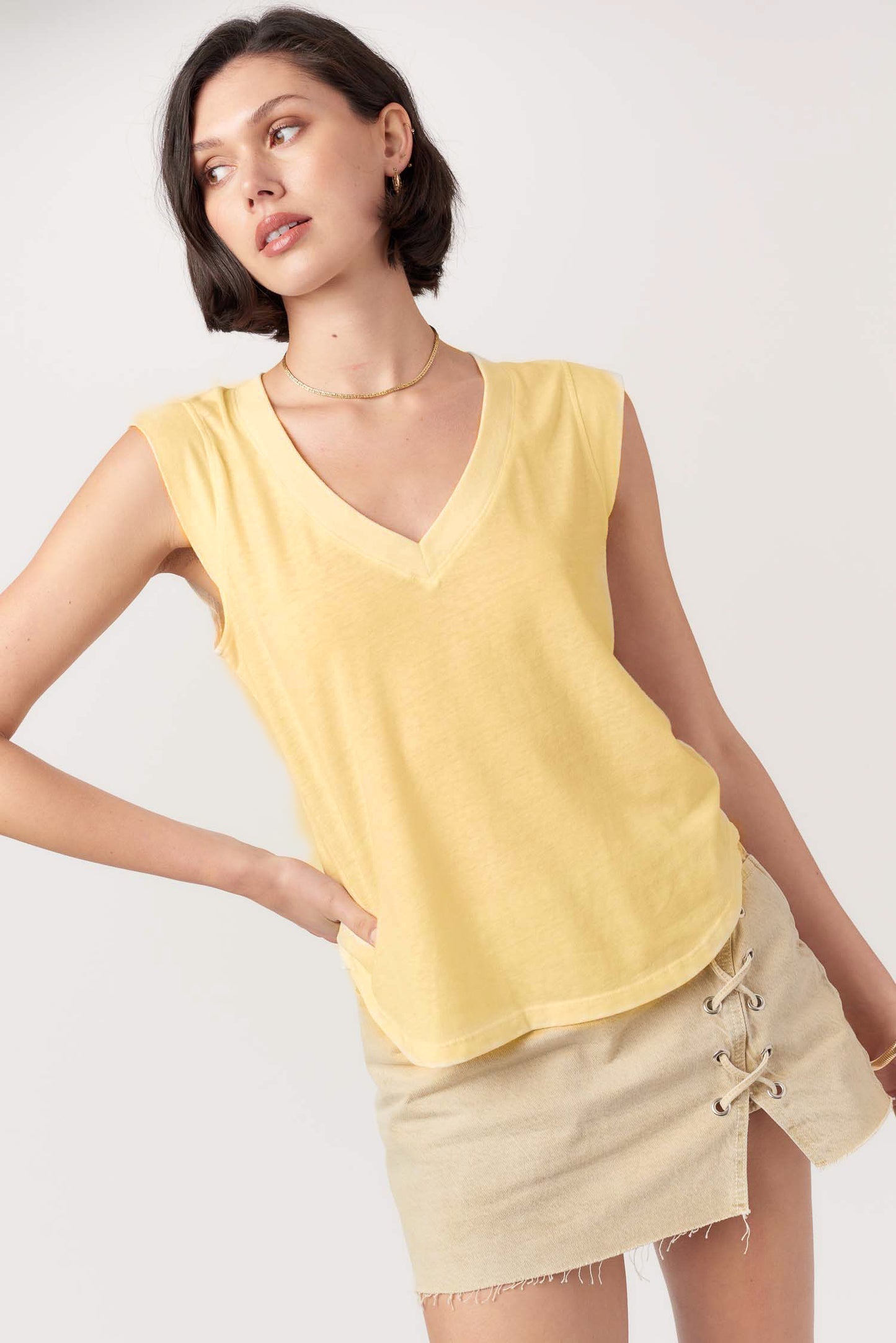 Rue V Neck Tank