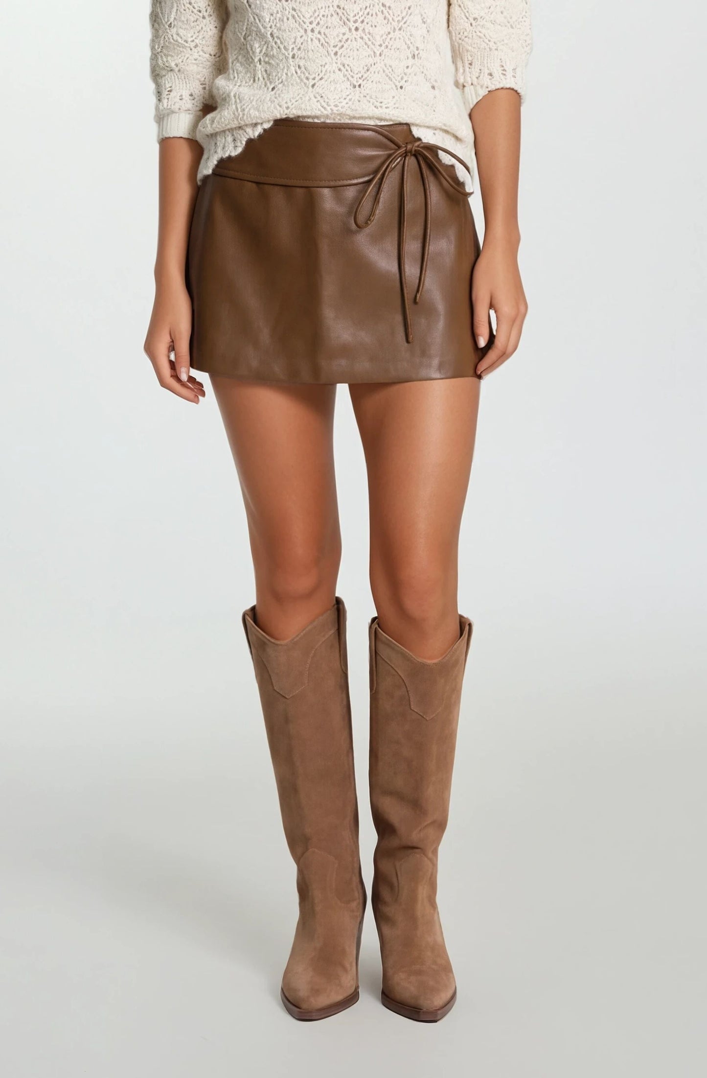 Greer Camel Skort