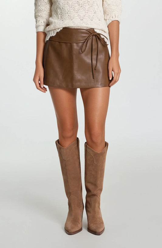 Greer Camel Skort
