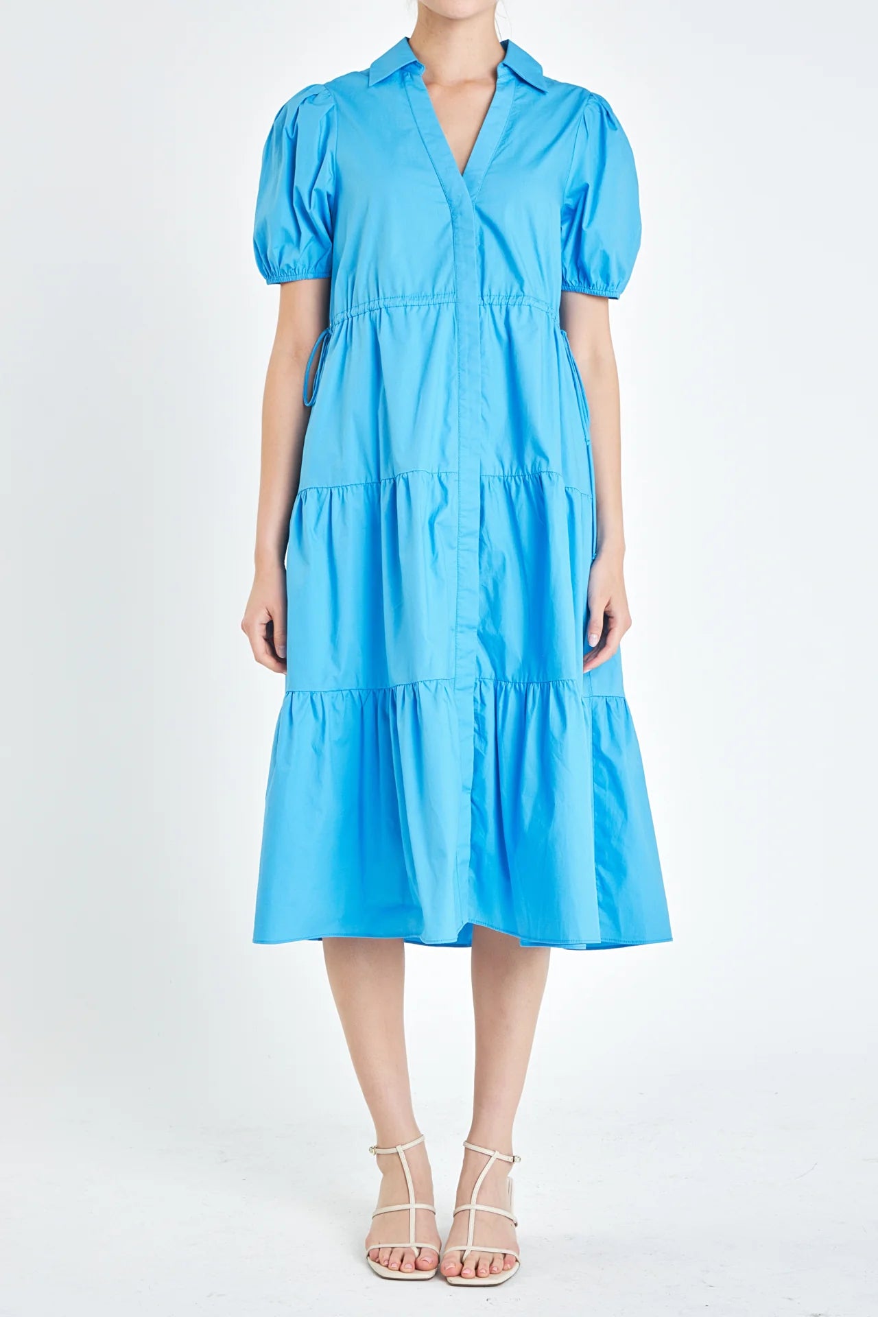 Blue Lagoon Midi Dress