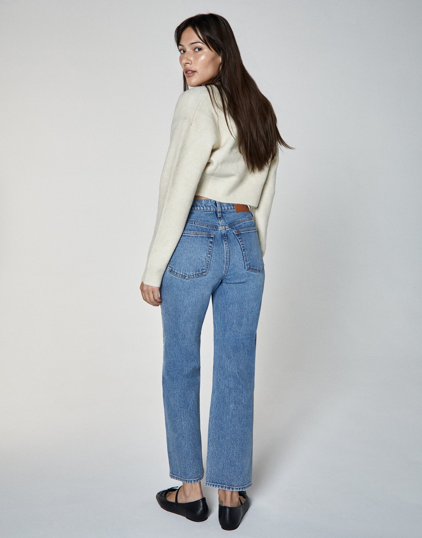 Rae Straight Crop Jeans