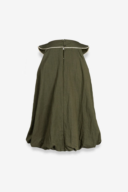 Olive Applique Top - FINAL SALE