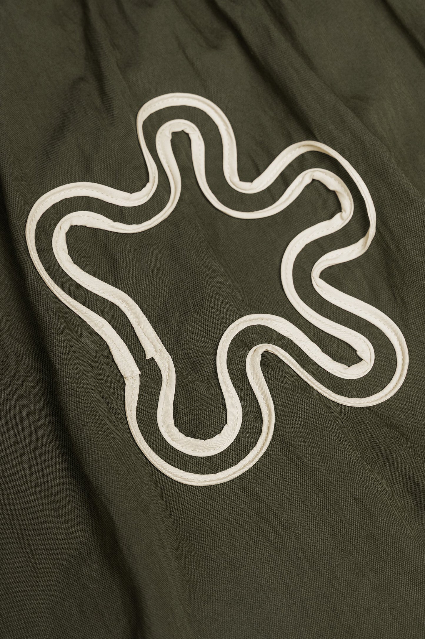 Olive Applique Top - FINAL SALE