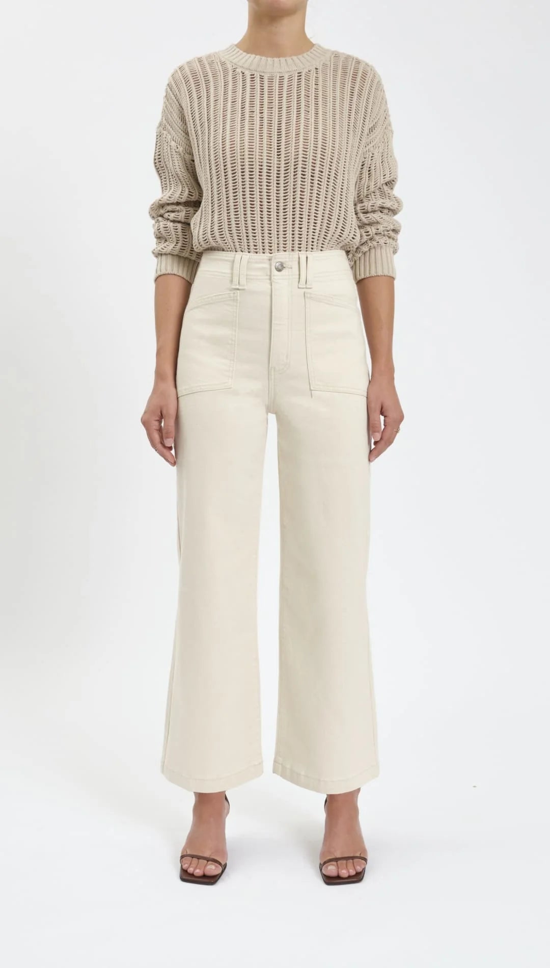 Valley Girl Ankle in Raw Cut