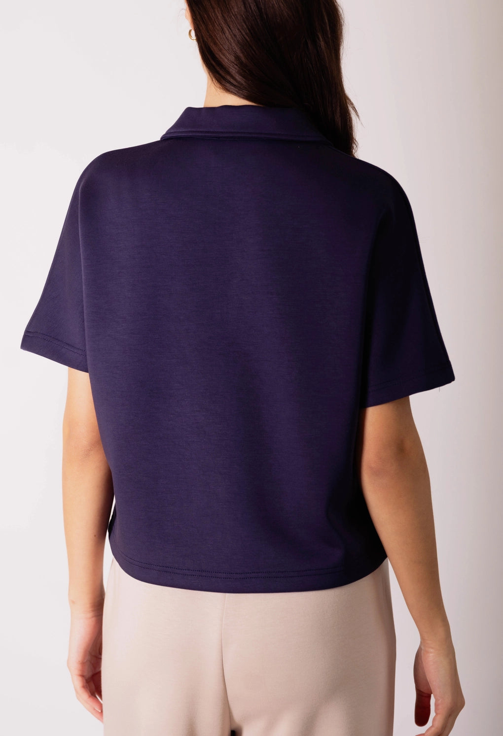 Butter Modal Navy 1/4 Zip Top - FINAL SALE
