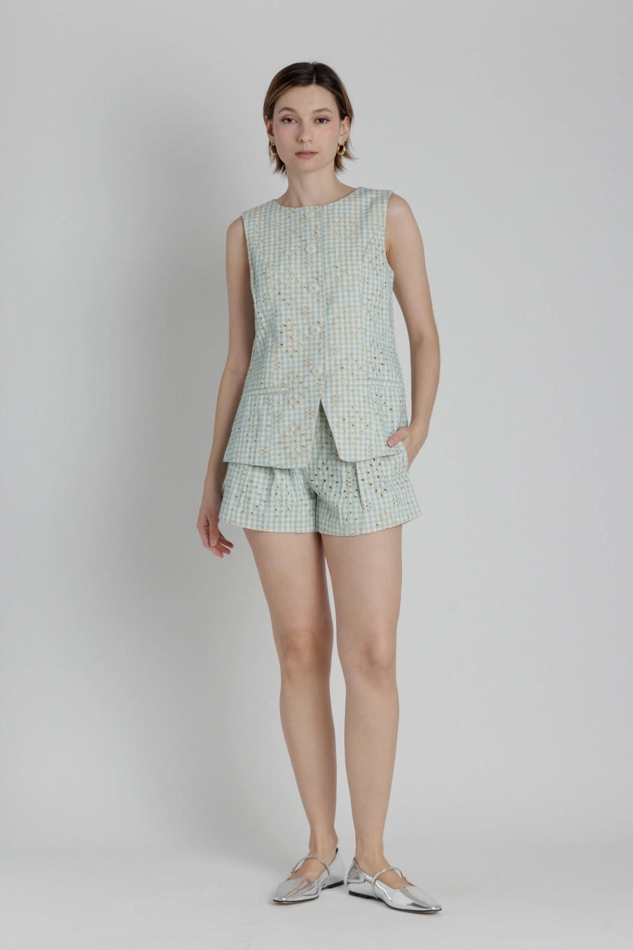 Gabby Gingham Shorts - FINAL SALE