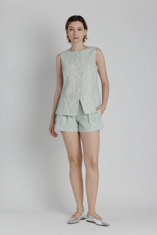 Gabby Gingham Shorts - FINAL SALE