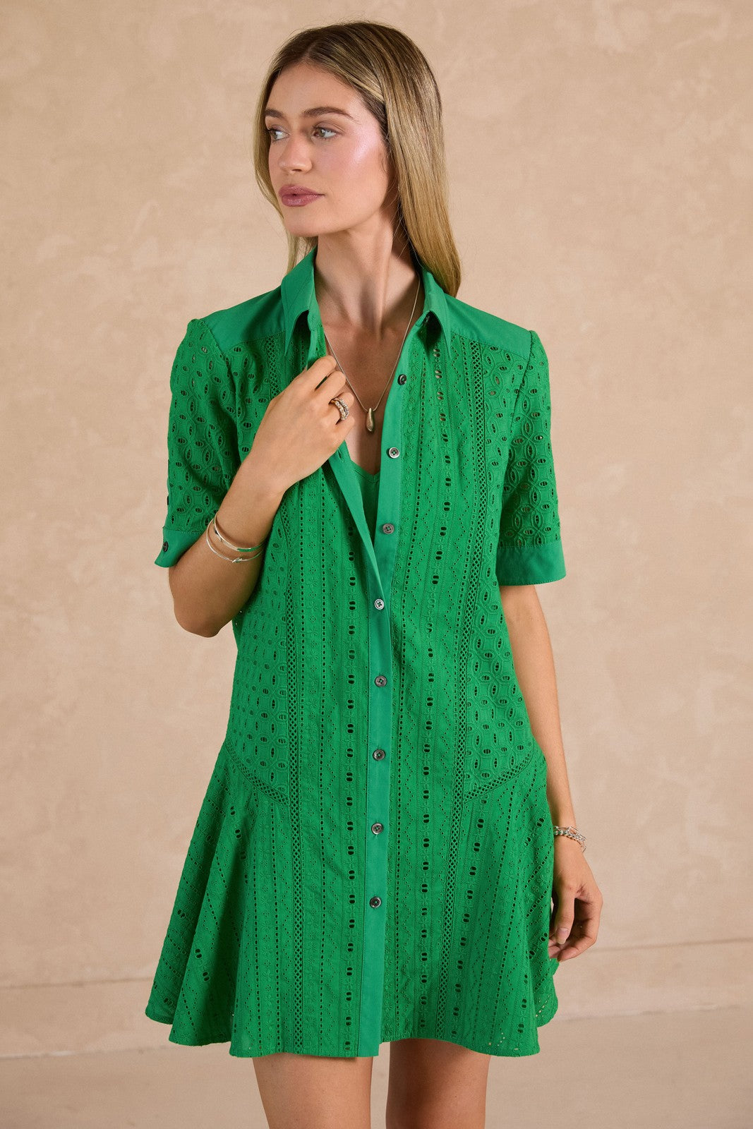 Mint Julep Mini Dress