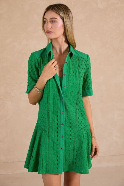 Mint Julep Mini Dress