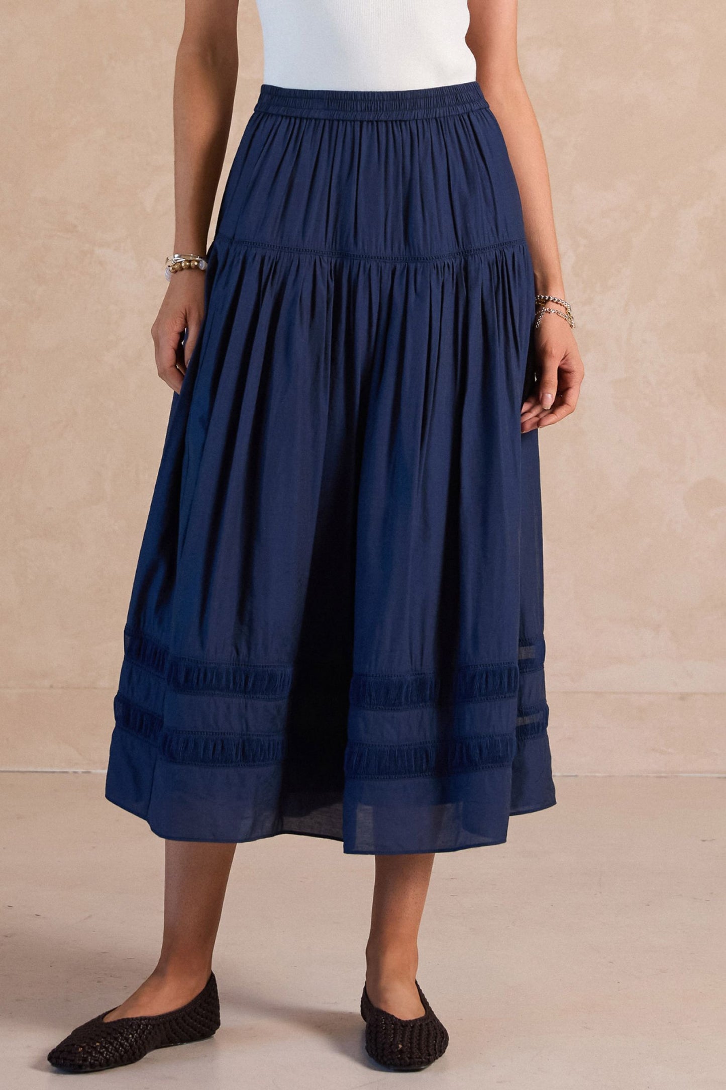 Jubile Breeze Midi Skirt