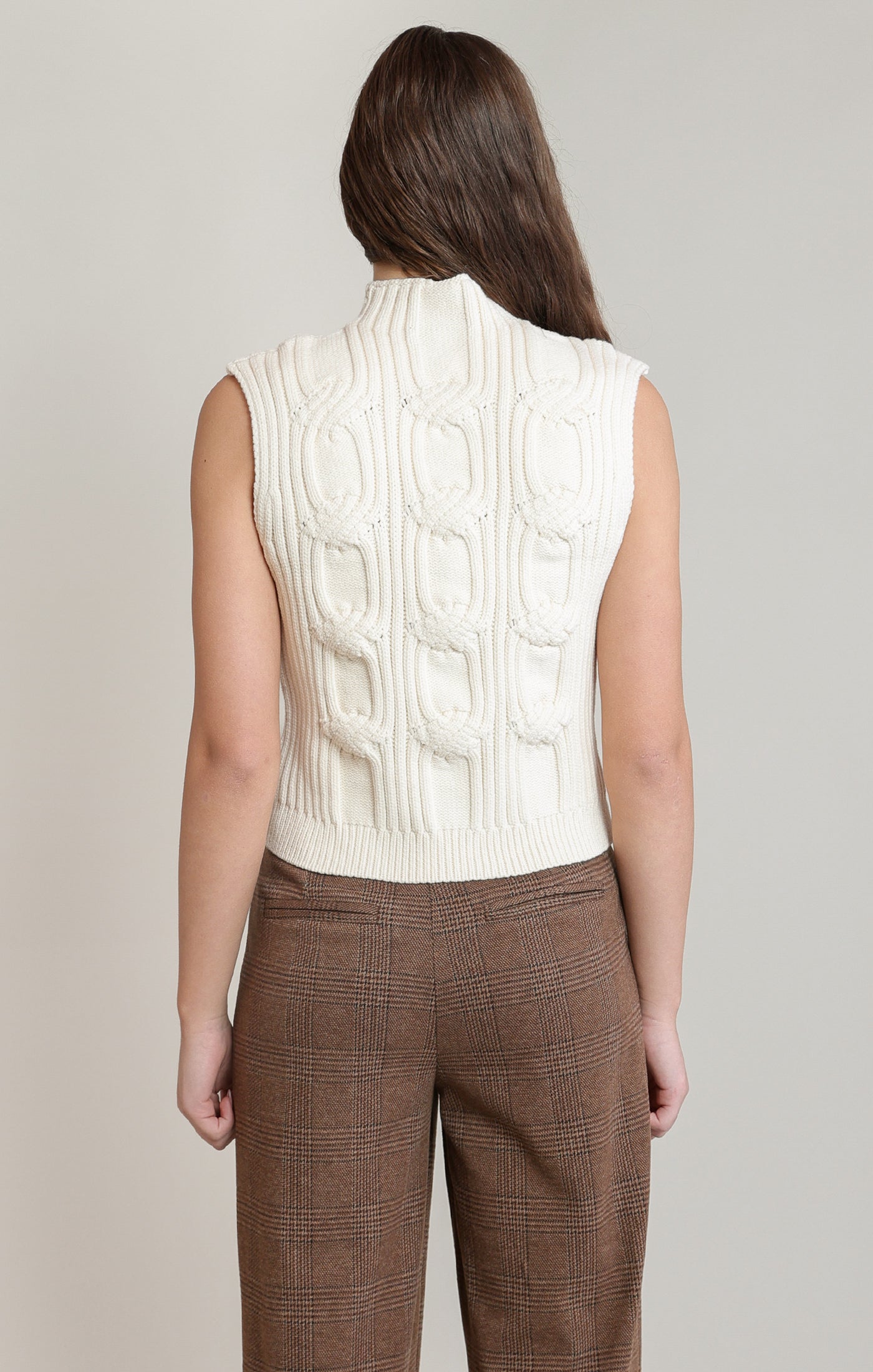 Callie Cable Knit Top