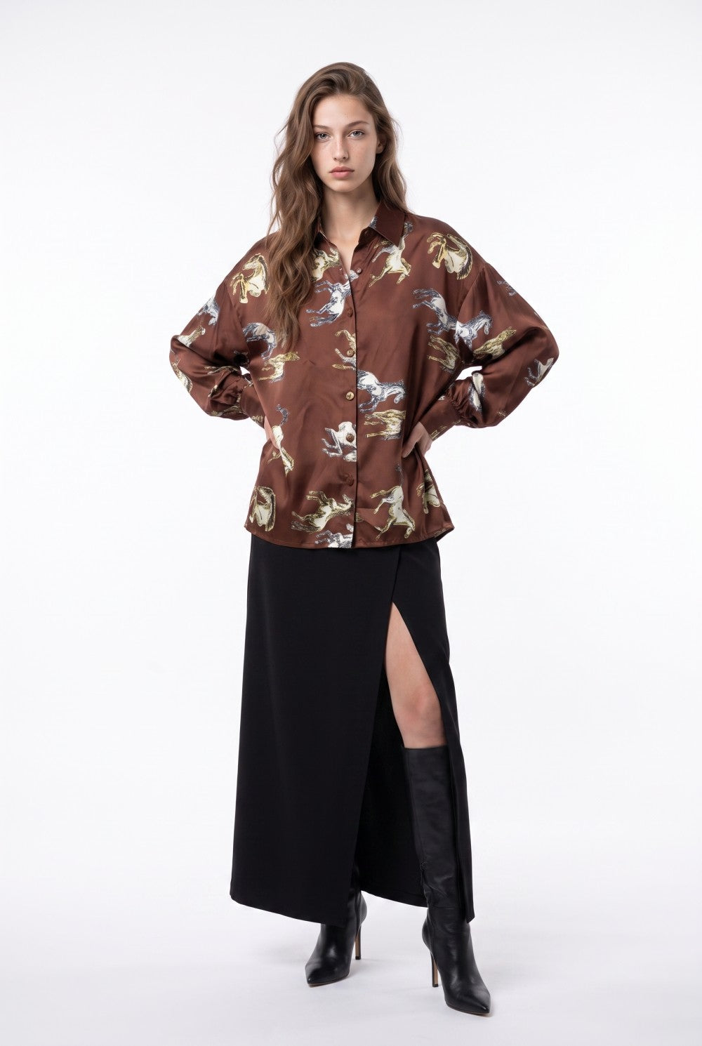 Midnight Mustang Blouse