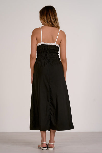 Tuxedo Midi Dress