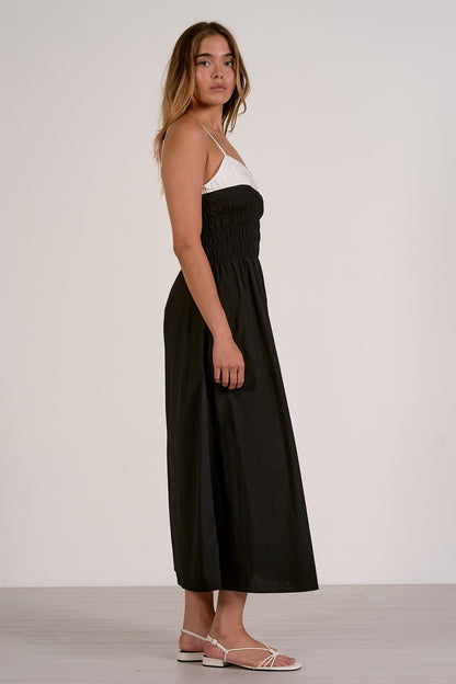 Tuxedo Midi Dress