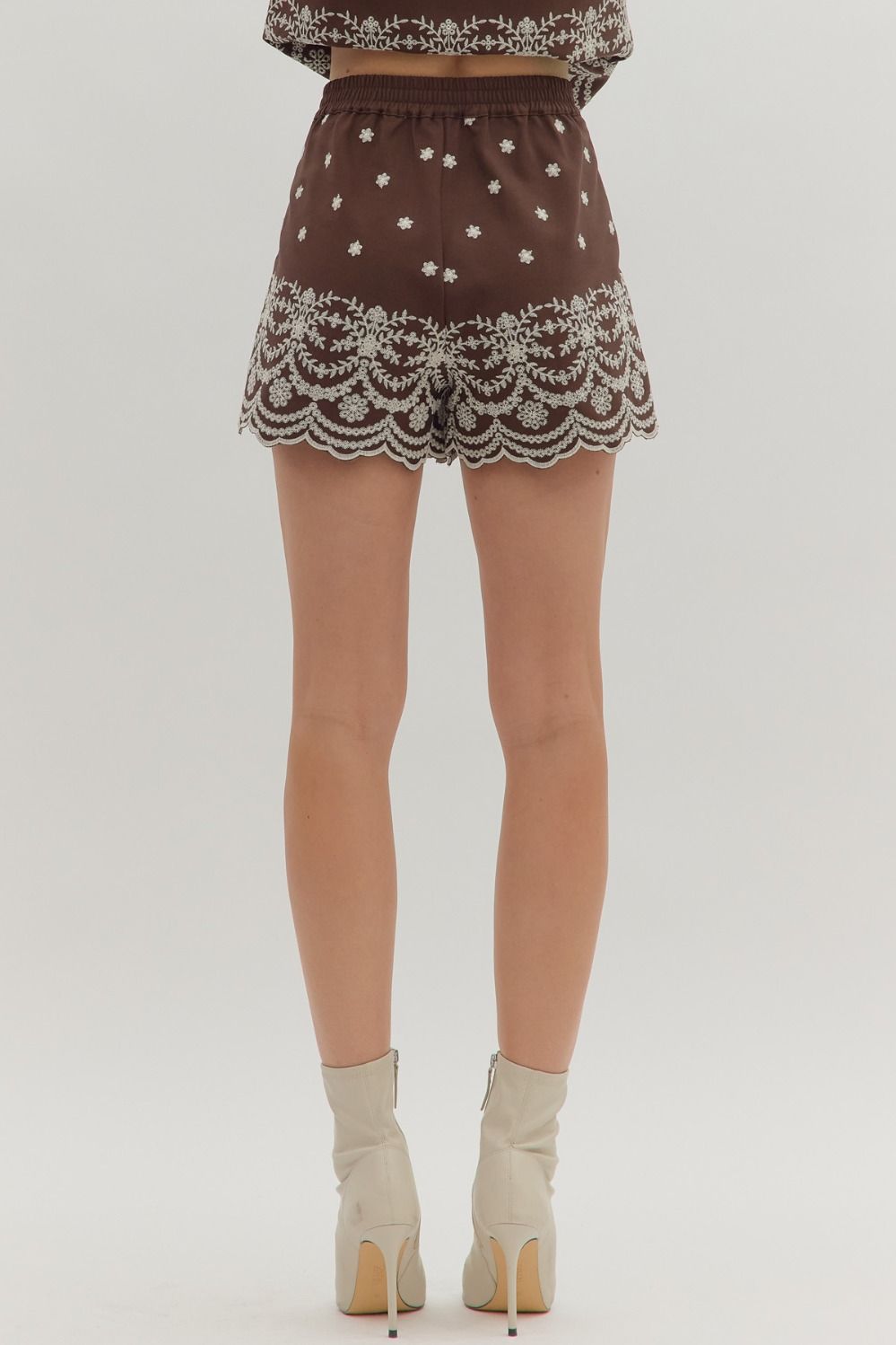 Espresso Stitch Shorts