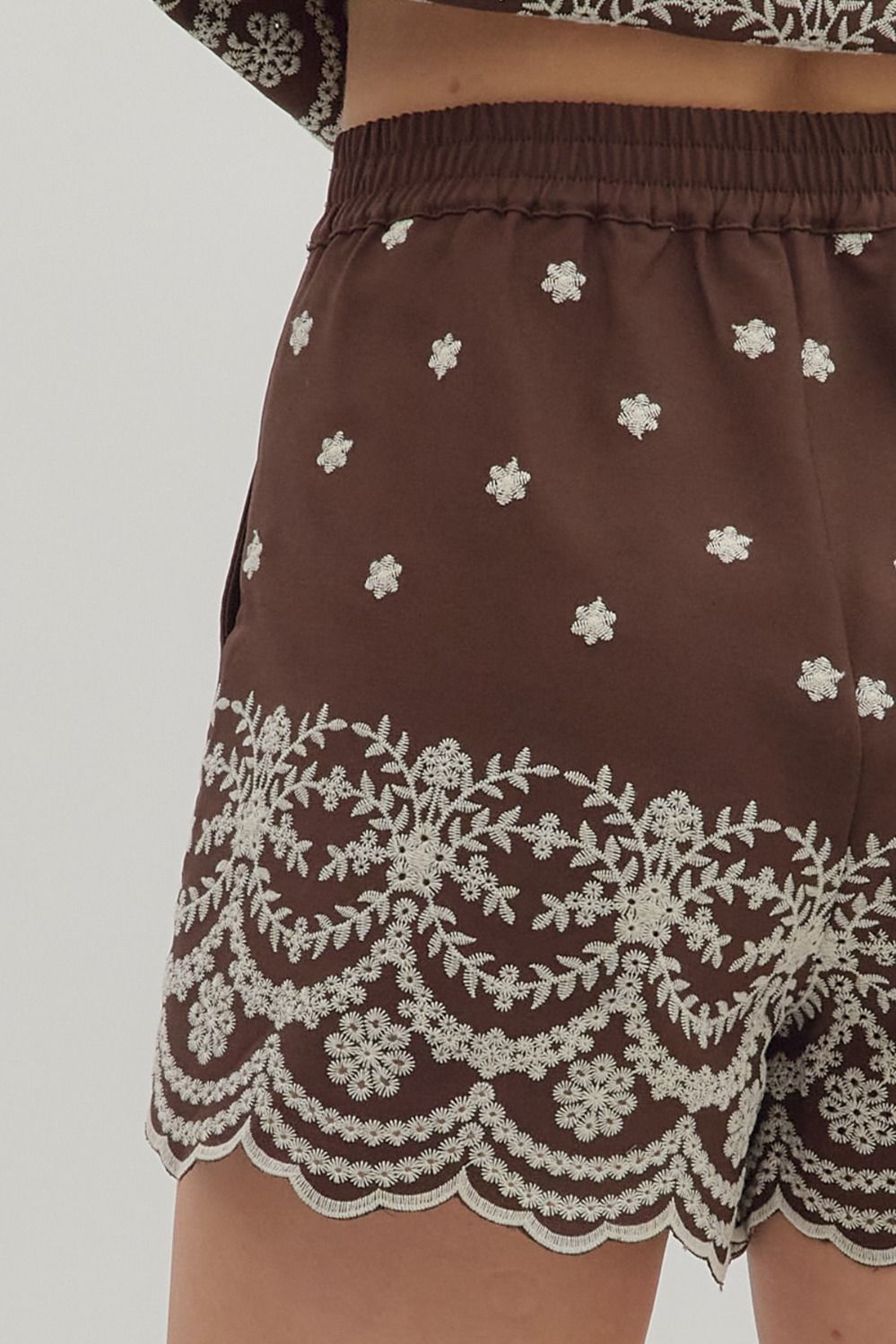 Espresso Stitch Shorts