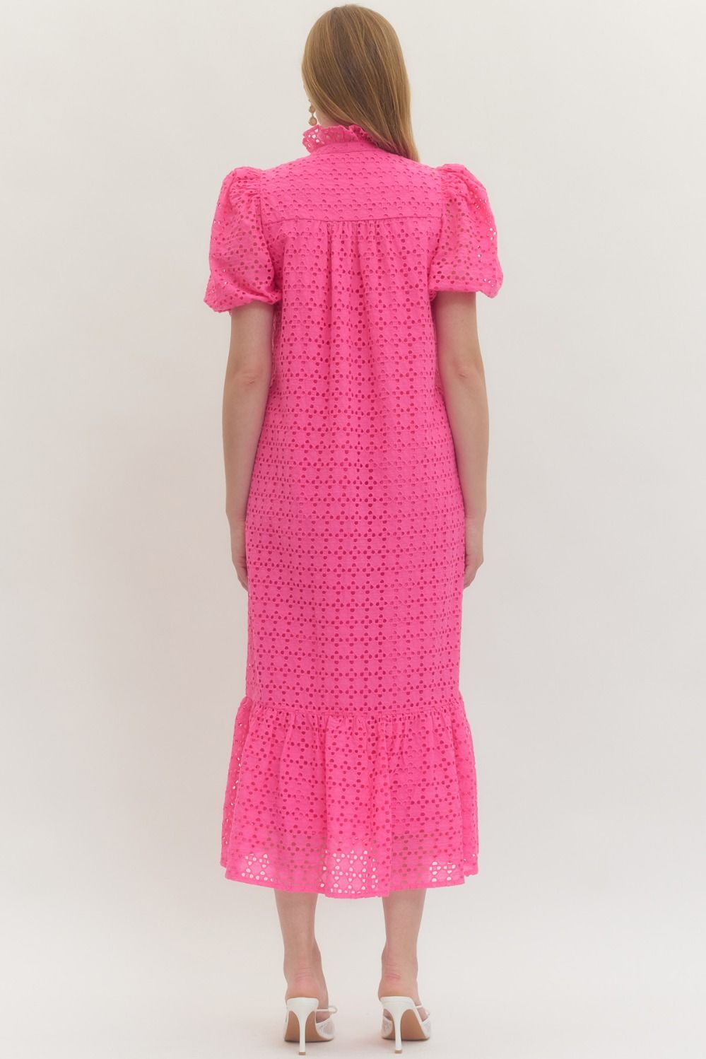 Pink Paradise Midi Dress