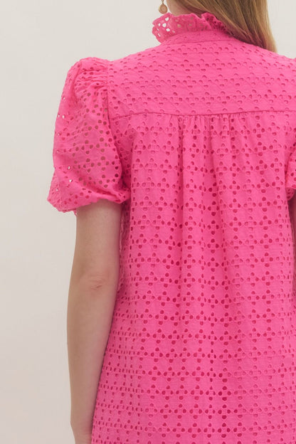 Pink Paradise Midi Dress
