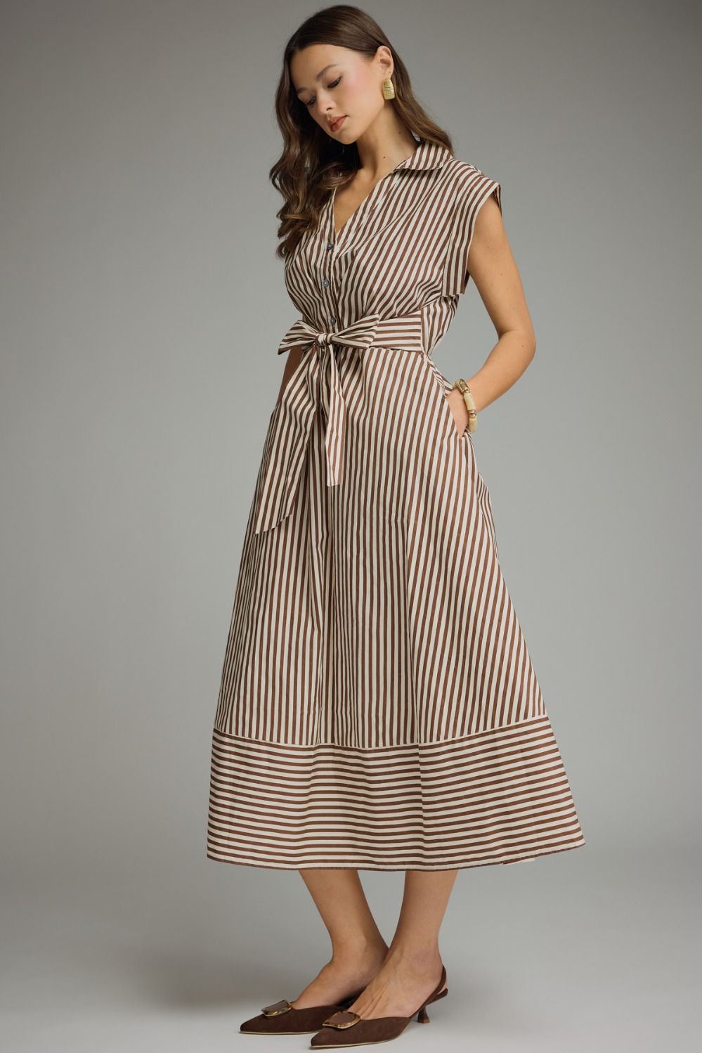 Sunday Stroll Stripe Dress