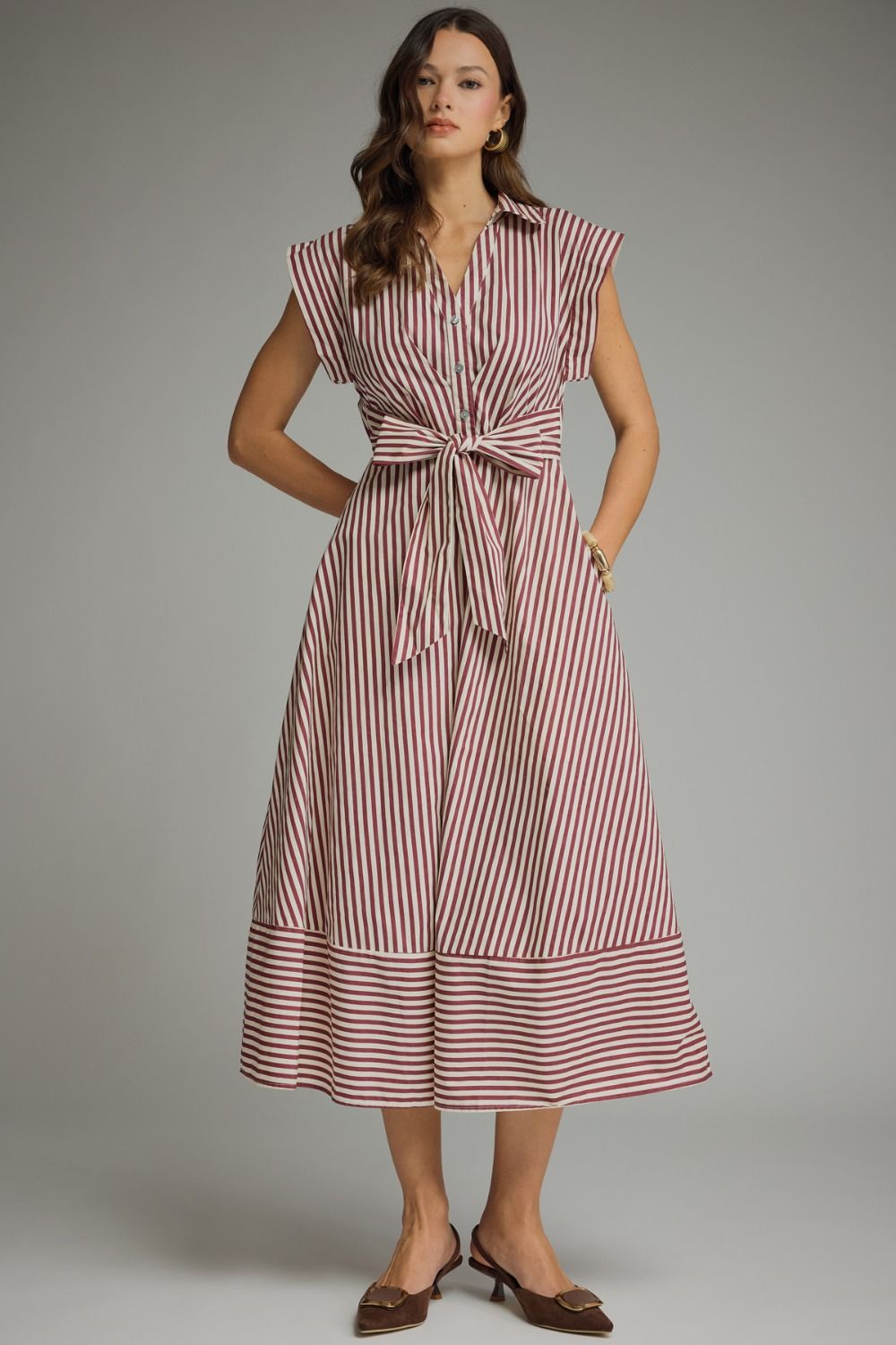 Sunday Stroll Stripe Dress