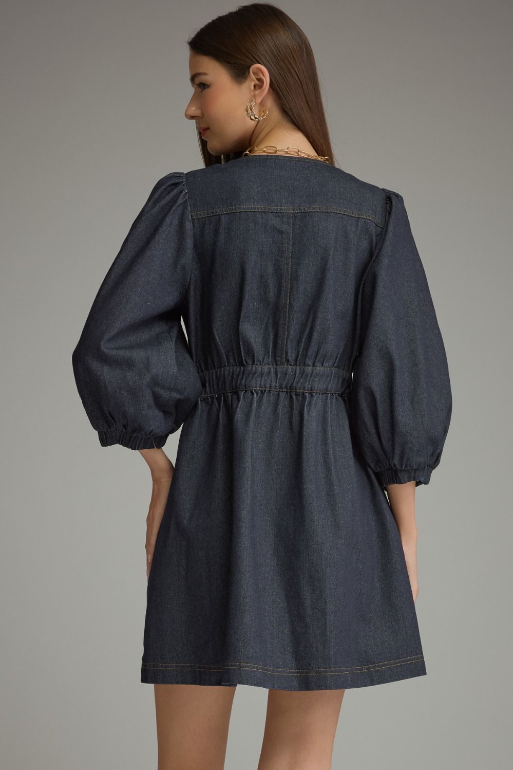 Saddle Up Denim Dress