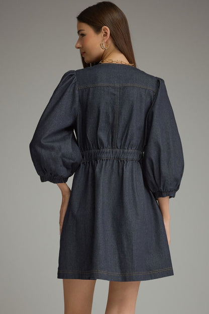 Saddle Up Denim Dress