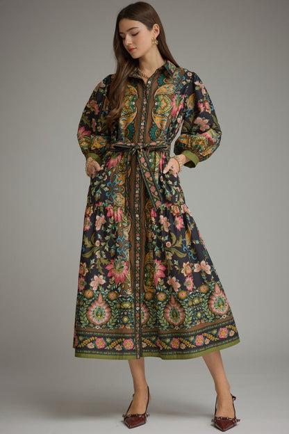 Gypsy Bloom Midi Dress