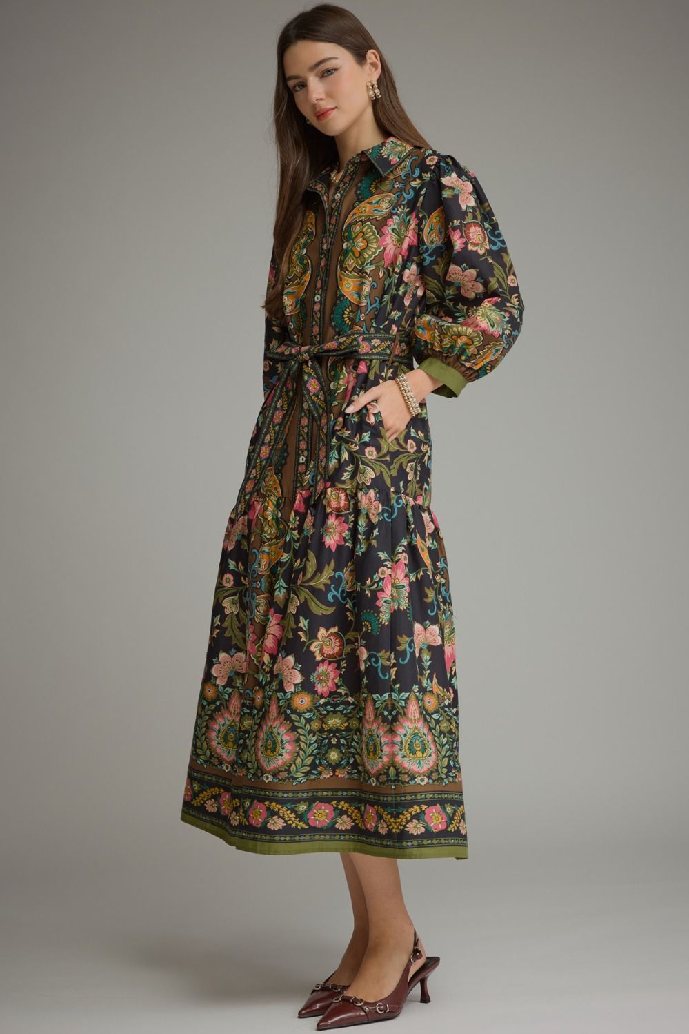 Gypsy Bloom Midi Dress