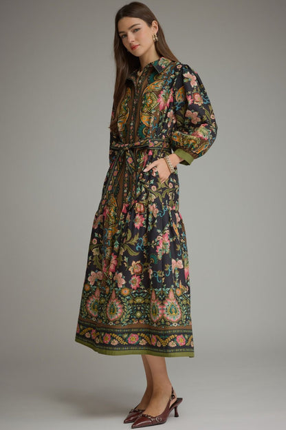 Gypsy Bloom Midi Dress