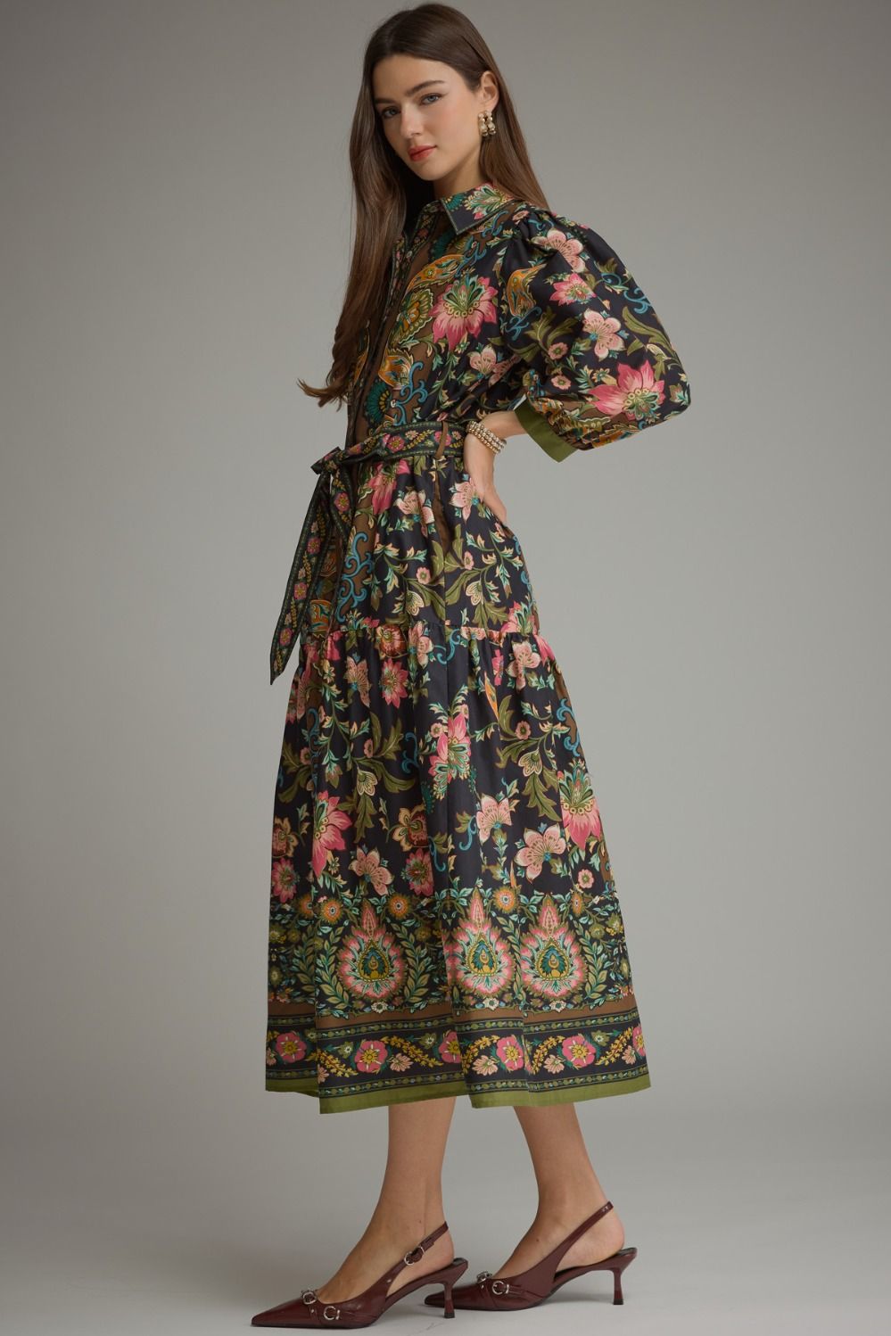 Gypsy Bloom Midi Dress