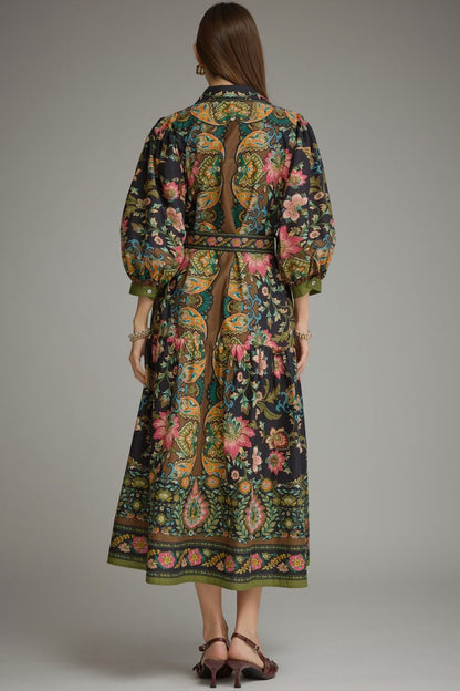 Gypsy Bloom Midi Dress