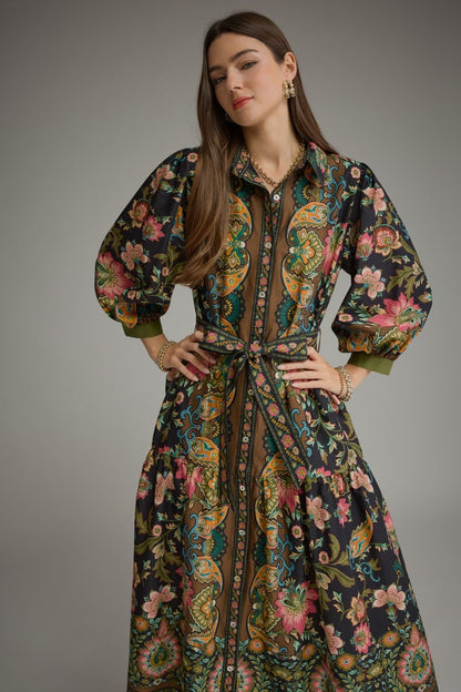 Gypsy Bloom Midi Dress