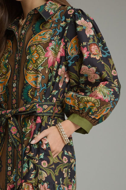 Gypsy Bloom Midi Dress